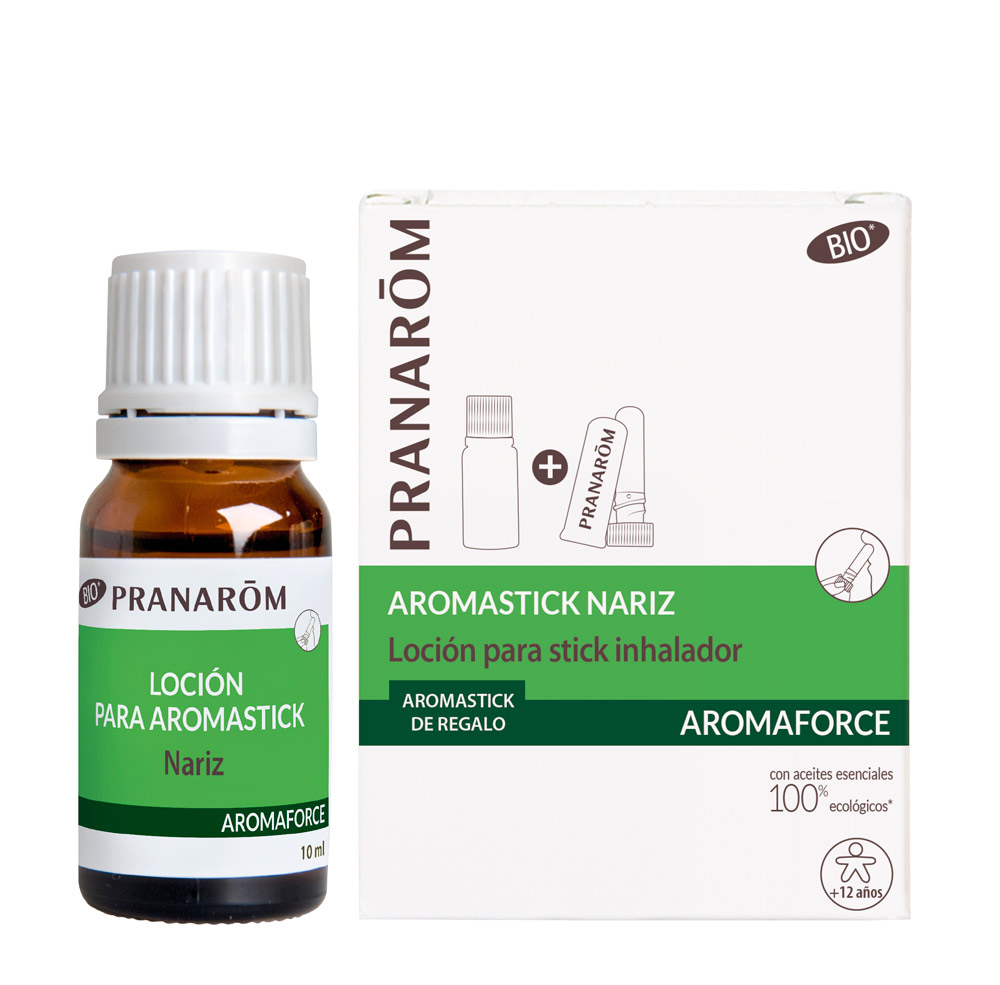 Pranarom Aromastick Loción de nariz + inhalador